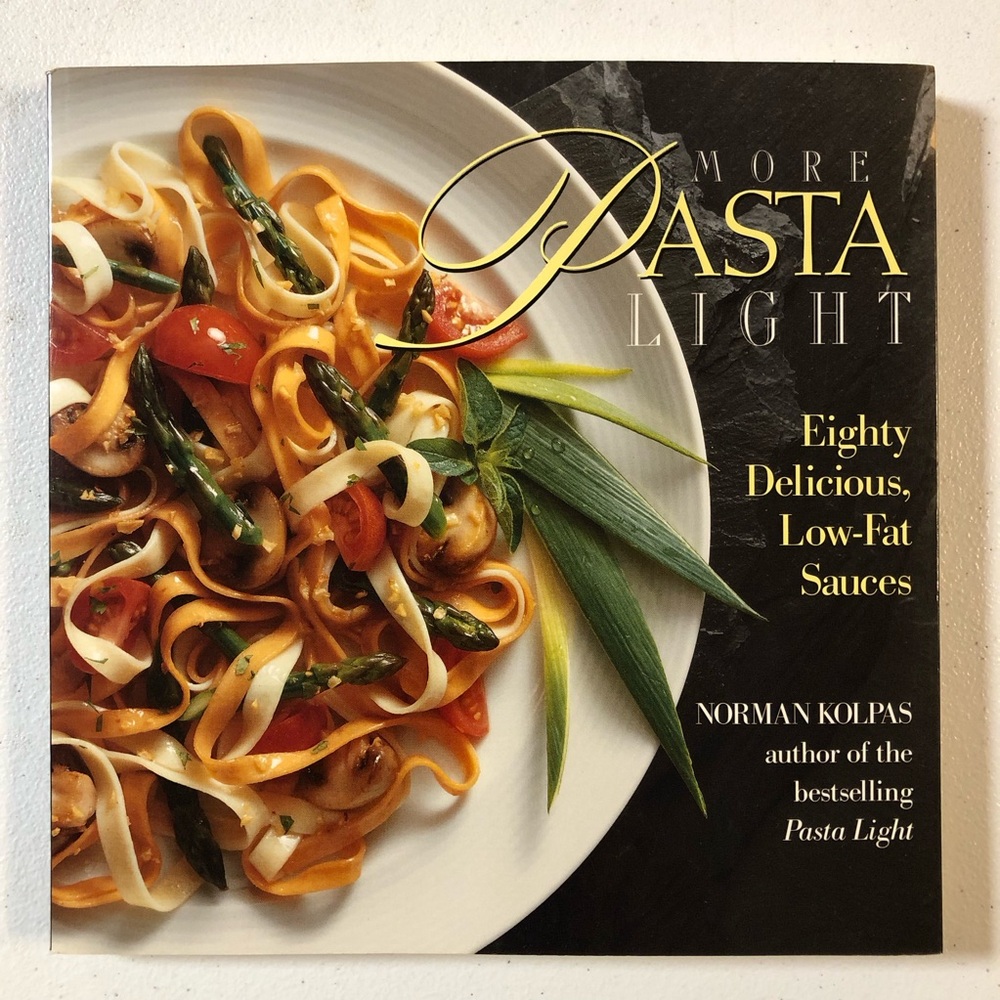 1995 MORE PASTA LIGHT by Norman Kolpas (Trade Paperback)